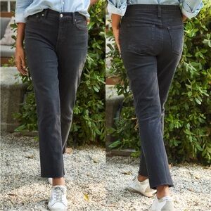 NEW Frank & Eileen Cork Washed Black Straight Leg Jeans Size 27